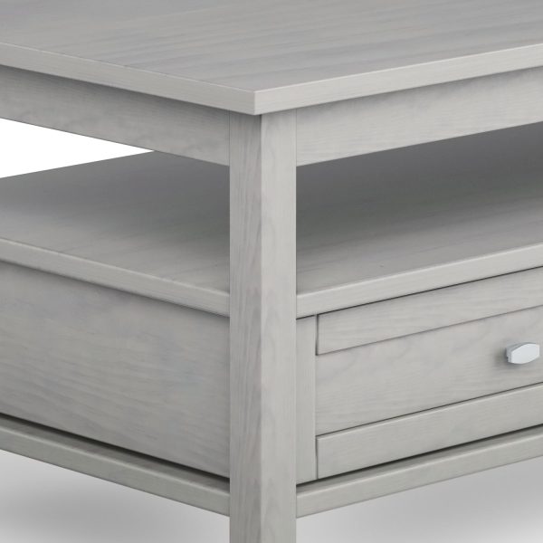 Warm Shaker - Coffee Table - Fog Grey For Sale