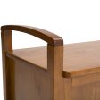 Warm Shaker - Entryway Storage Bench - Light Golden Brown Online