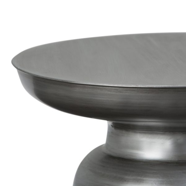 Toby - Metal Accent Table - Silver For Discount