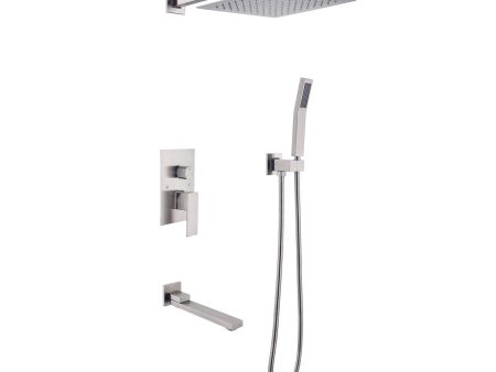 10  Rain Shower Head Systems Wall Mounted Shower Supply