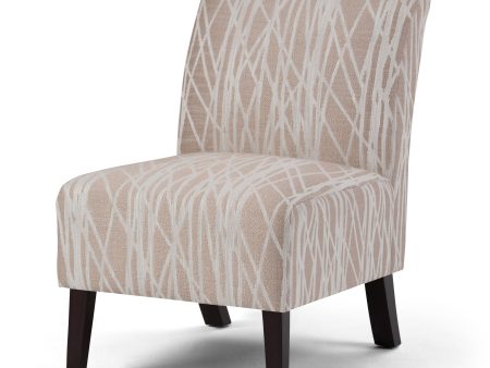 Woodford - Accent Chair - Beige   White For Cheap