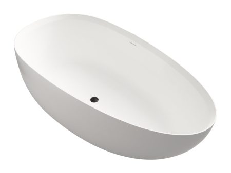 1800mm solid surface stone soaking tub Bathroom freestanding bathtub for adult Discount