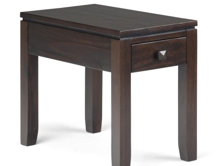 Cosmopolitan - Narrow Side Table - Mahogany Brown For Discount