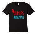 Valentines Day Shirt Cute Kids Funny Love Cupids Wingman Cheap