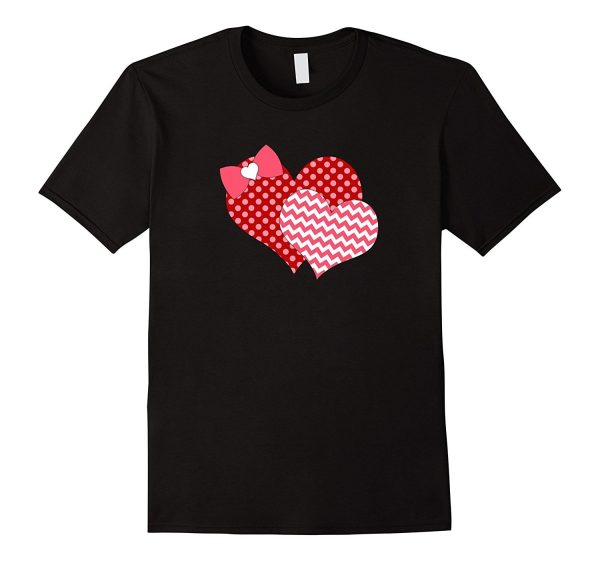 Valentines Day Heart T Shirt A Cute Gift for Women and Girls Sale