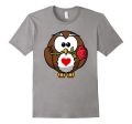 Valentine s Day Owl T Shirt  Love Relationships Couples For Discount