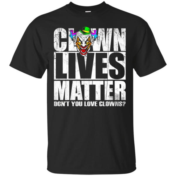 Clown Lives Matter T-Shirt Distressed Vintage Online