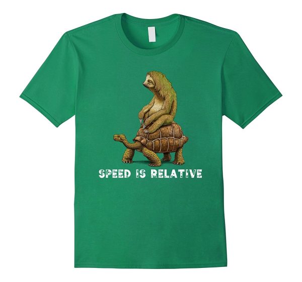 Speed is Relative Funny T-Shirt Cheap