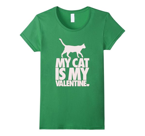 My Cat Is My Valentine T-Shirt Online Sale