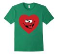 Love Heart Face With Best Emotion Happy Valentine Day T-Shir Fashion