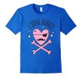 Kids Valentine s Day Funny Shirt - I Steal Hearts Pirate Tee Cheap