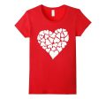 Hearts LOVE Valentine s Day Gift Shirt for Women Girls Hot on Sale