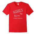 Kisses 25 Cents Valentines Day T-Shirt Online now