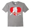 Love Me Like You Love Hockey T Shirt-Valentines Day Tee Supply