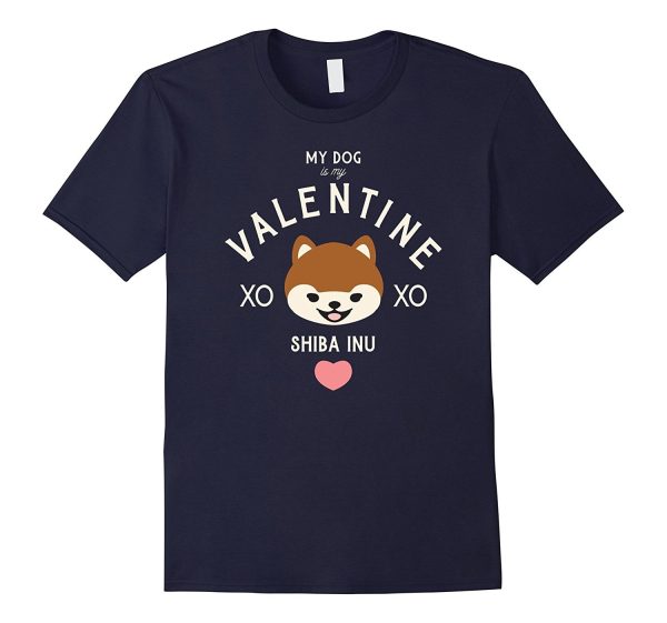 Valentine s Day Shiba Inu Tee Hot on Sale