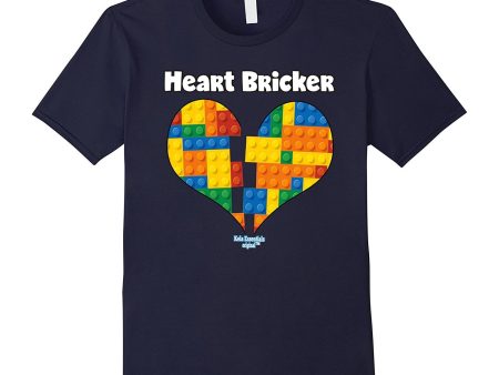 Valentines Shirt For Boys Heart Bricker (TM) Blocks Brick Online