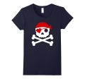 Valentines Day Love Pirate Heart t Shirt - Funny Gift Tee Fashion