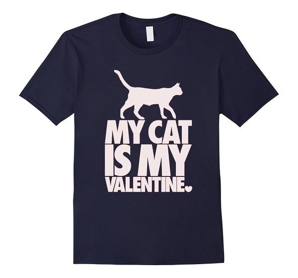 My Cat Is My Valentine T-Shirt Online Sale