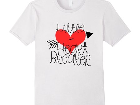 Cute Valentines Day Shirt Heart Little Heartbreaker Kids Online Sale