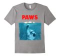 Paws Kitten Meow Parody Funny Tshirt Cat Lover Gifts Supply