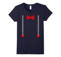 Valentine s Day Bow Tie  Suspenders and Hearts Shirt For Discount