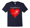 PREMIUM  Love Heart Equation  Math Valentine s Day T-shirt on Sale