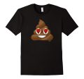 Poop Emoji Poop Face With Heart Eyes Valentines Day Shirt Fashion