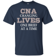 CNA Changing Lives Nursing T-shirt For Cheap