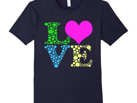 Valentines Day Shirts For Girls LOVE Heart Women Supply