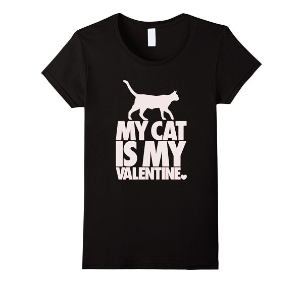 My Cat Is My Valentine T-Shirt Online Sale