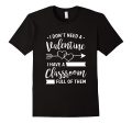 Teacher Valentine s Day Shirt  Funny Classroom School Gift on Sale