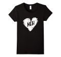 MEH Anti Valentines Day Candy Heart Sarcastic Expression tee Online Hot Sale