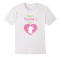 Valentines Day Cute Unicorn T-Shirt for Kids For Discount