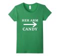 Her Arm Candy Funny Valentines Day T Shirt Gift for Him Online Sale