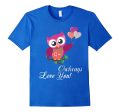 Cute Valentines Day Owl always love you T-Shirt Boys & Girls Online Hot Sale