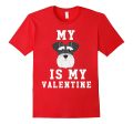 My Dog Is My Valentine Schnauzer T-Shirt Hot on Sale