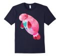 Valentines Day Shirt Cute Kids School Mom Teacher Manatee on Sale