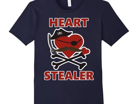 Cute HEART STEALER Toddler Boys Valentine Shirt for ALL AGES Sale