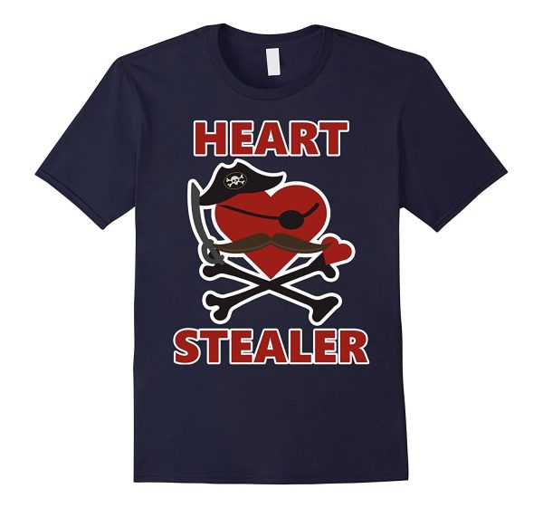 Cute HEART STEALER Toddler Boys Valentine Shirt for ALL AGES Sale