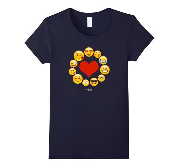 Emoji Heart Valentine s Day Shirt Emoji Circle Love Heart Online