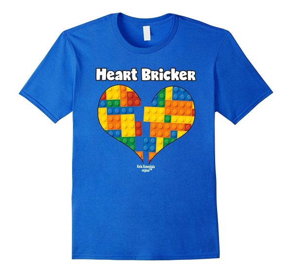 Valentines Shirt For Boys Heart Bricker (TM) Blocks Brick Online