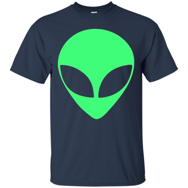 Green Alien Head Pocket Funny 90 s Style Rave T-Shirt Discount