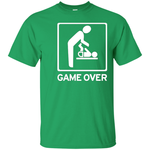 Game Over T-Shirt Cool New Dad New Mom Gift Funny Shirt Online