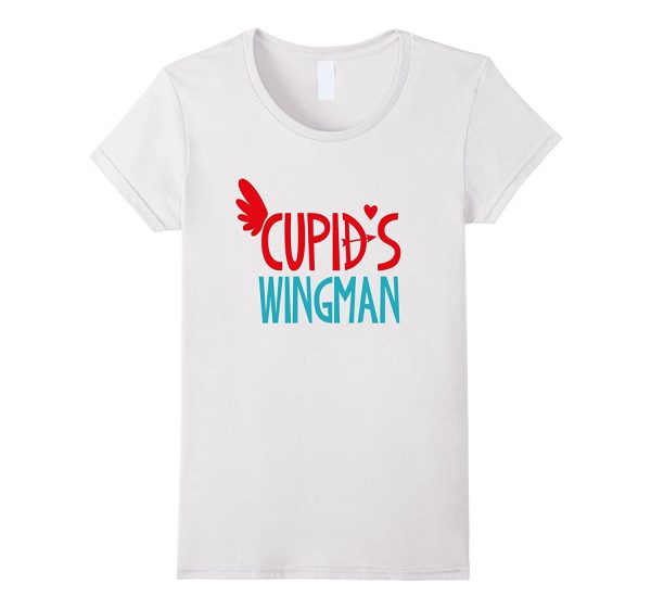 Valentines Day Shirt Cute Kids Funny Love Cupids Wingman Cheap