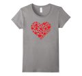 Red Hearts Valentine s Day T-Shirt Gift - Unisex Online now