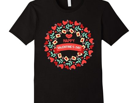 Happy Valentines Day T-Shirt Be My Valentine Tee Cheap