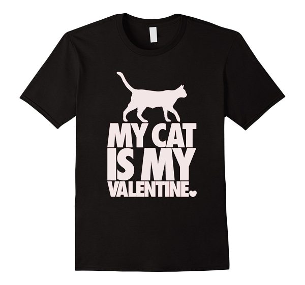 My Cat Is My Valentine T-Shirt Online Sale