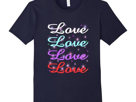 LOVE T SHIRT  Happiness  Romance  Women s Clothing  Girls Discount