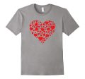 Red Hearts Valentine s Day T-Shirt Gift - Unisex Online now