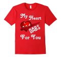 Dabbing Emoji Valentine s Day T-Shirt for Kids & Adults Online